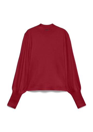 Vero Moda Pullover Donna Hollykaris Rosso