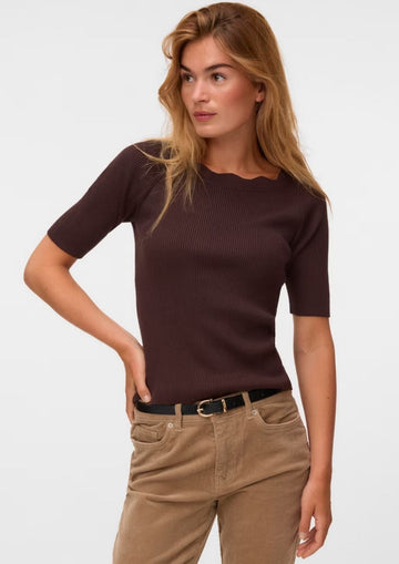Vero Moda Pullover Donna Ida Marrone
