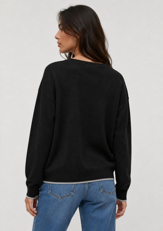 Vero Moda Pullover Donna Bella Nero
