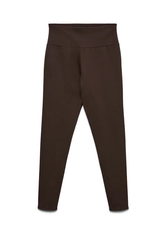 Vero Moda Leggings Donna Bubble Marrone