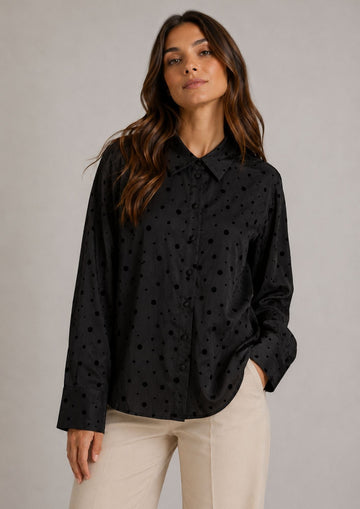 Vero Moda Camnicia Donna Ninna Nera