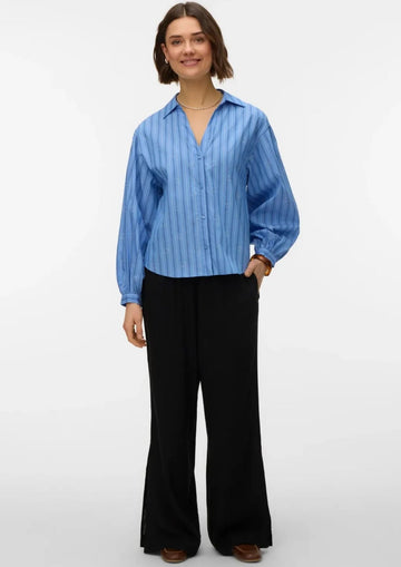 Vero Moda Camicia Donna Gina Blu Provenza