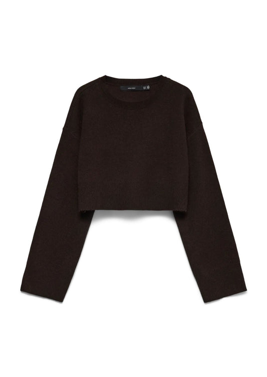 Vero Moda - Pullover Donna Jace Marrone