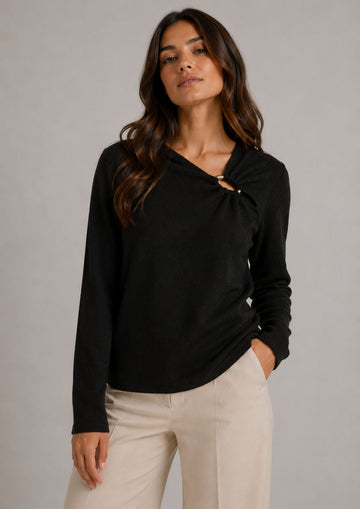 Vero Moda Pullover Donna Jain Nero