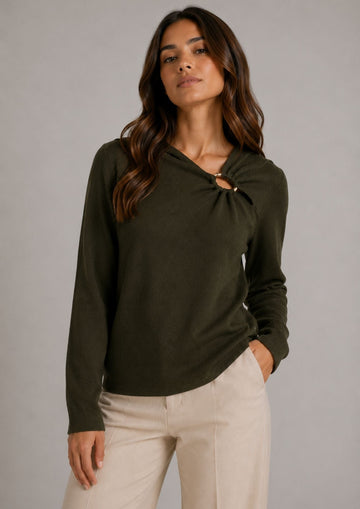 Vero Moda Pullover Donna Jain Verde