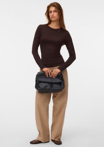 Vero Moda Maglia Donna Ada Marrone
