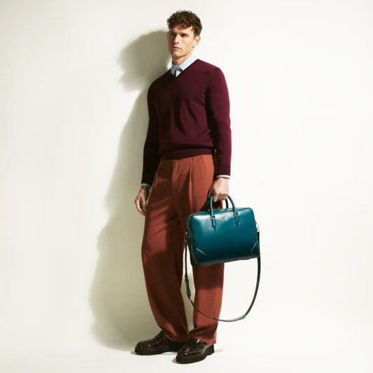 Montblanc document holder Meisterstück cyprus blue 198796