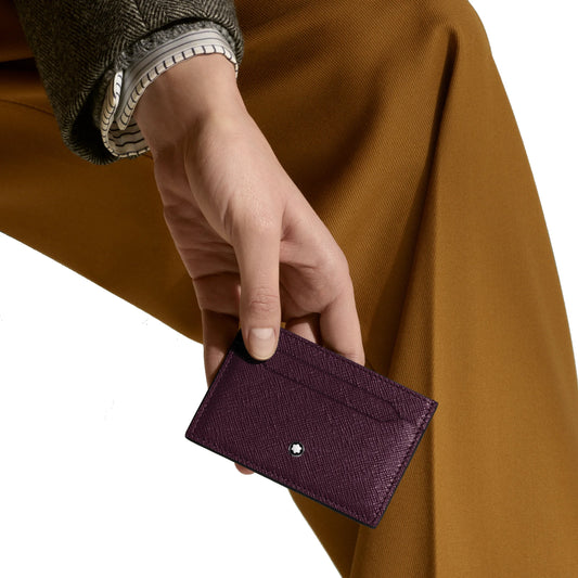 Montblanc porta carte 5 scomparti Sartorial Cassis 199375