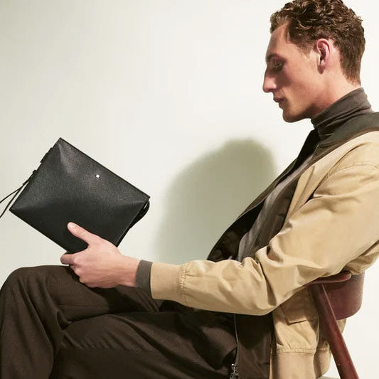 Montblanc pochette sartorial nero 198860