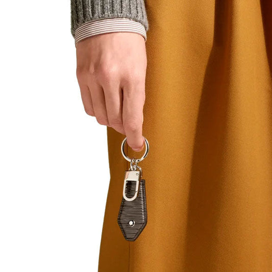 Montblanc portachiavi 4810 a forma di diamante marrone 198821