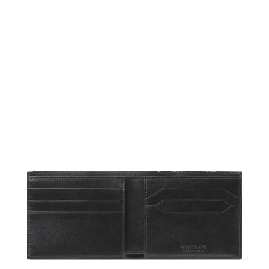 Montblanc portafoglio Meisterstück 6 scomparti nero 198308