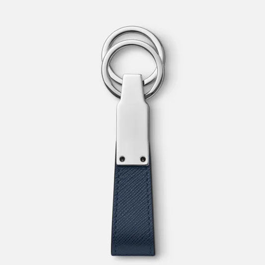 Montblanc Sartorial Key Ring with Ink Blue Loop 131735