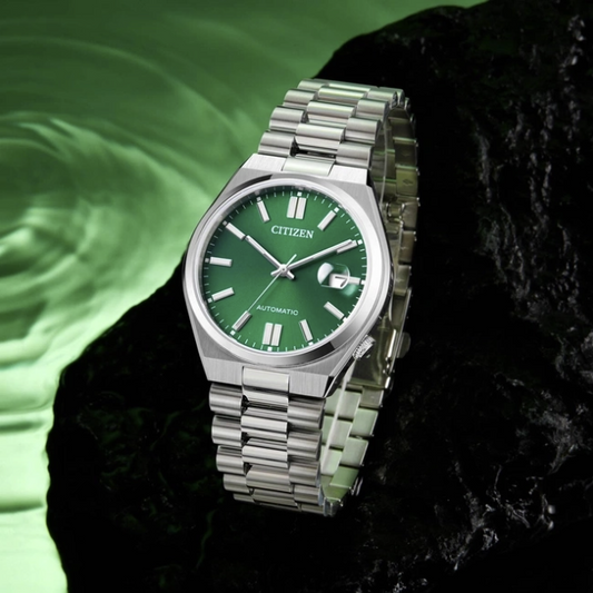 Citizen TSUYOSA Automatic 8210 Green Dial – Orologio Meccanico Uomo – Cod. NJ0150-81X