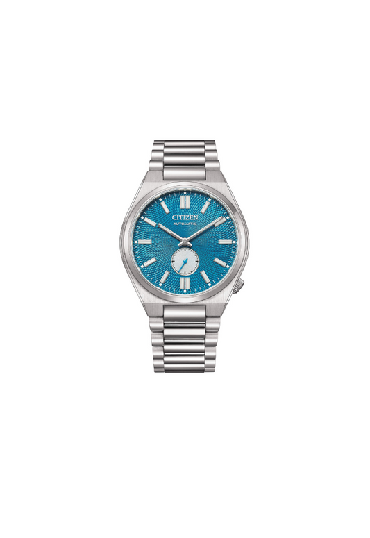 Citizen Tsuyosa Automatico – Quadrante blu guilloché con piccoli secondi – Cassa 40 mm – NK5010‑51L