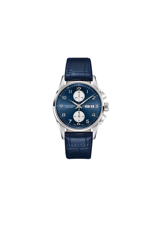 Hamilton Jazzmaster H32576641 – cronografo daydate cinturino in pelle