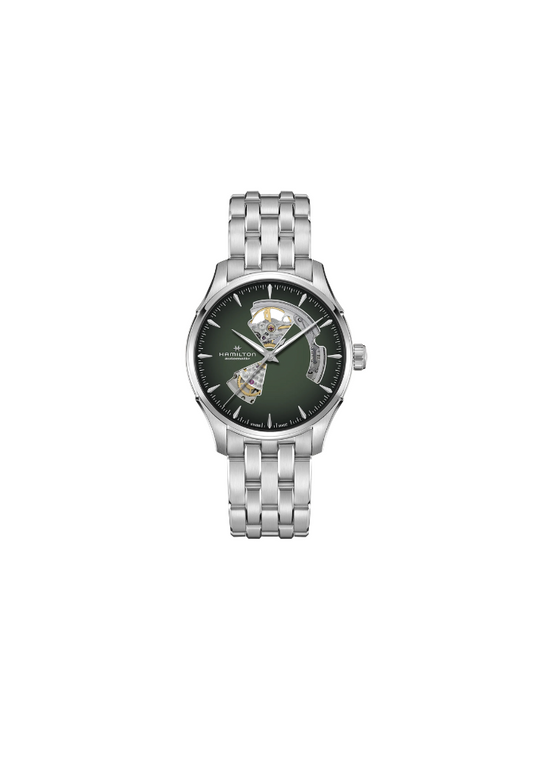 Hamilton Jazzmaster H32675160 – scheletrato automatico verde in acciaio