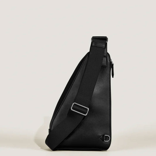 Montblanc Soft Compact Shoulder Bag Black 198742