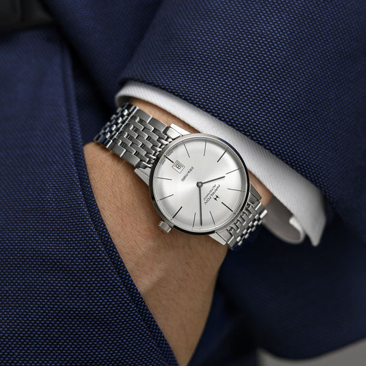 Hamilton American Classic H38455151 – Automatico raffinato con quadrante argento e cassa da 38 mm