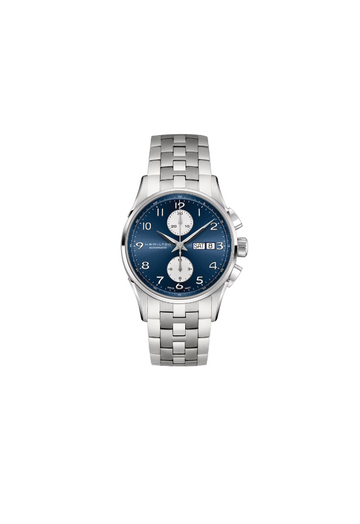 Hamilton Jazzmaster 41mm – Swiss Made Automatic Daydate Blue Chronograph
