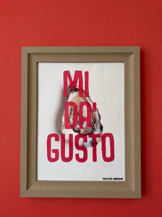 Poster "Mi dà gusto"