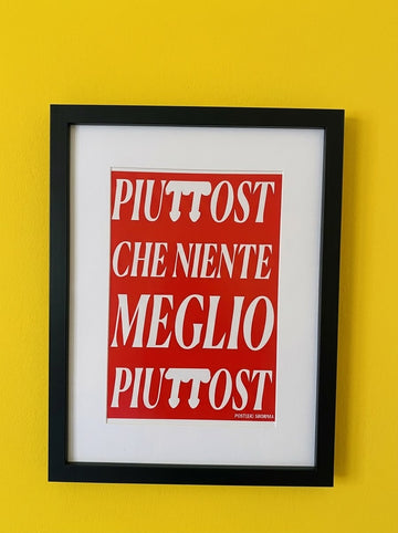 Poster "Piuttost"
