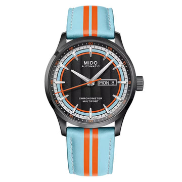 Mido orologio Multifort Chronometer 1 Racer 42mm nero automatico acciaio finitura PVD nero M038.431.36.051.00