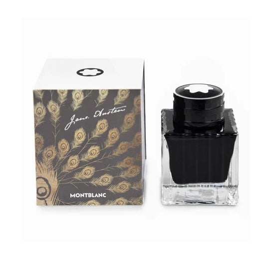 Montblanc boccetta d'inchiostro 50ml Writers Edition Homage To Jane Austen Umber marrone 132955
