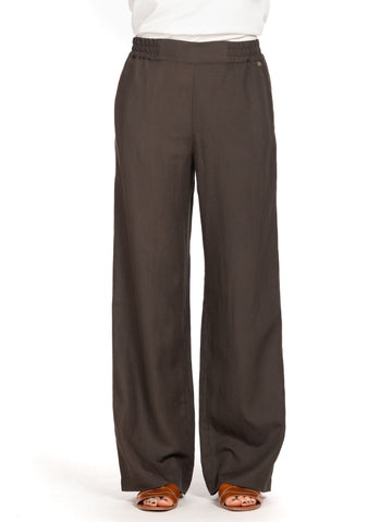 Diana Gallesi - Women's Moka Brown Trousers