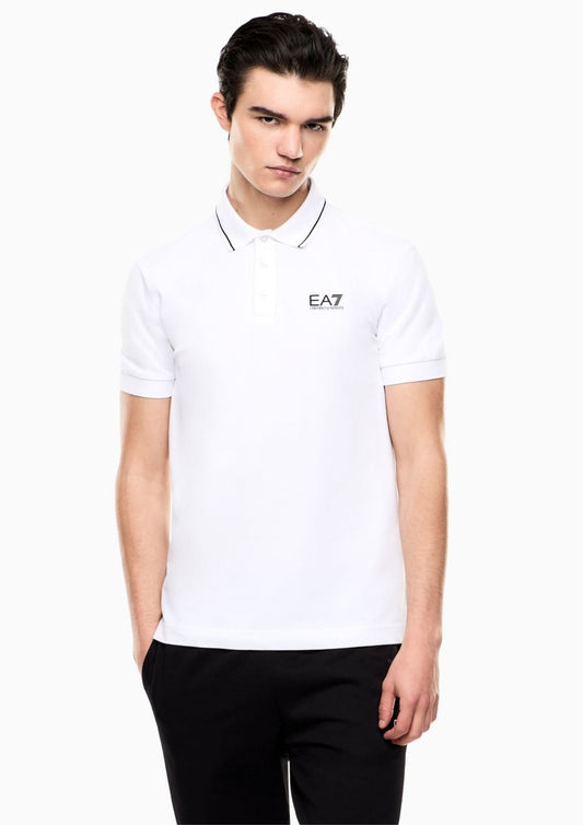 EA7 Emporio Armani - Men's White Polo Shirt