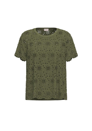 Emme Marella - Women's Green Sangallo Top