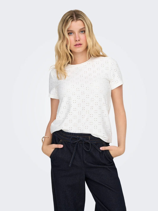 Jacqueline De Yong - Women's T-Shirt White cathinka