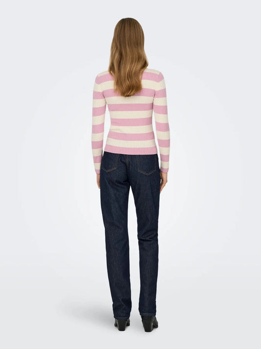 Jacqueline De Yong Women's Fragrant Lilac Jdyplum Sweater
