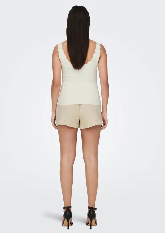 Jacqueline De Yong - Women's Nanna White Tank Top