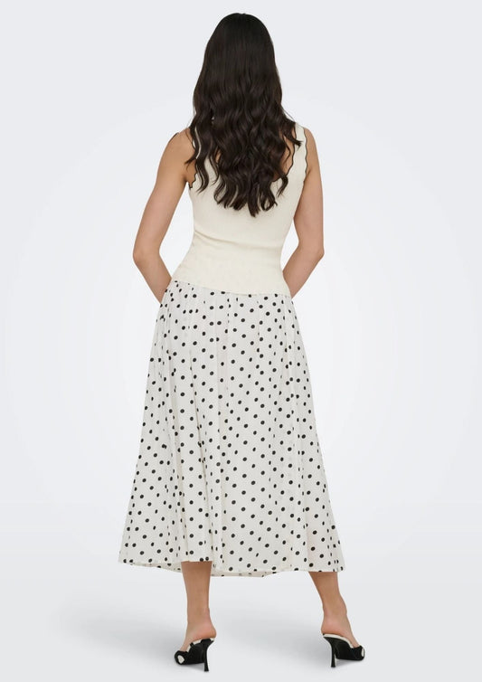 Jacqueline De Yong - Women's Nanna Black and White Cami Top