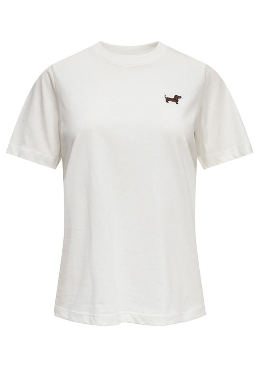 Jacqueline De Yong - Women's White Pisa Sweater with Dog
