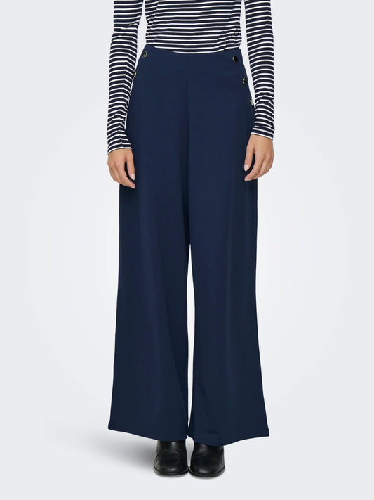 Jacqueline De Yong Women's Blue Jdygeggo Trousers