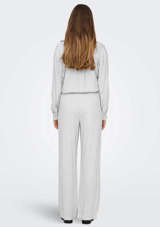 Jacqueline de Yong - Women's Bright White Trousers