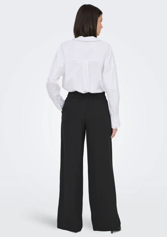 Jacqueline De Yong Women's Dora Black Trousers