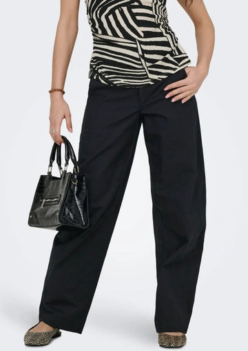 Jacqueline De Yong - Women's Black Trousers