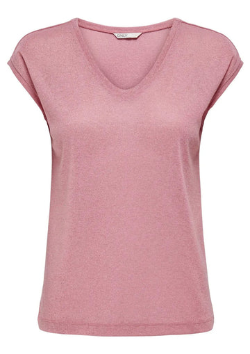 Only - Women's Silvery Pink Sweater