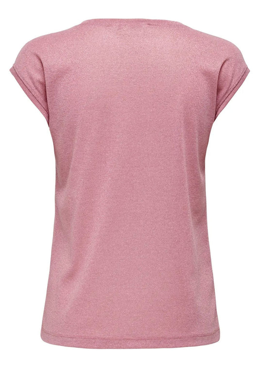 Only - Women's Silvery Pink Sweater