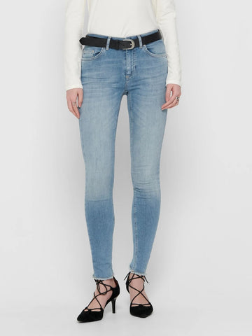 Only - Women's Skinny Fit Jeans Light Blue blush