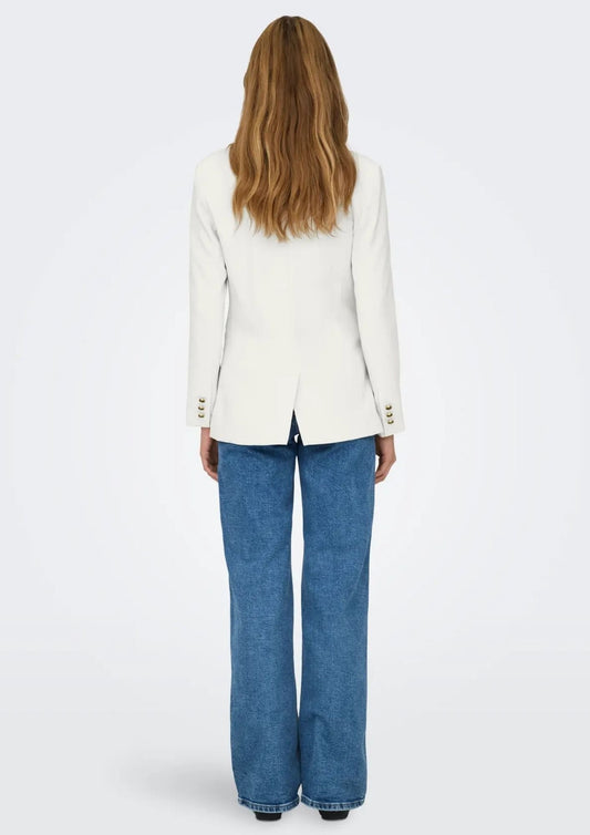 Only - Women's Astrid White Jacket