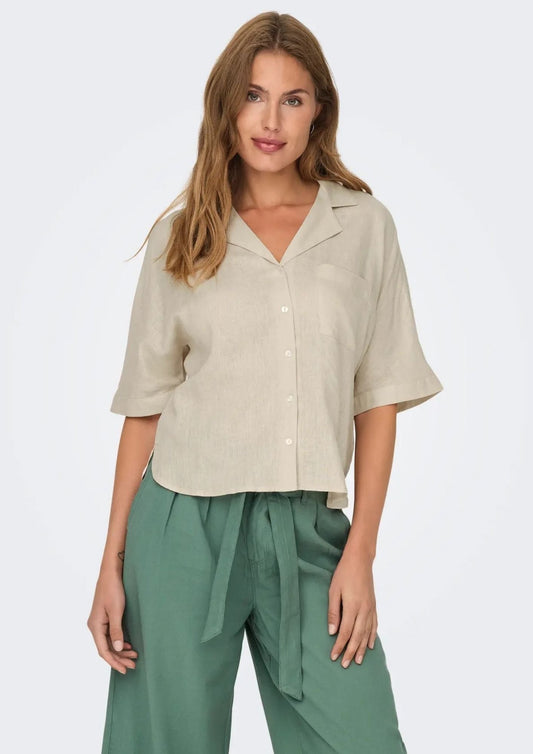 Only - Women's Shirt Brussels Grey Moon