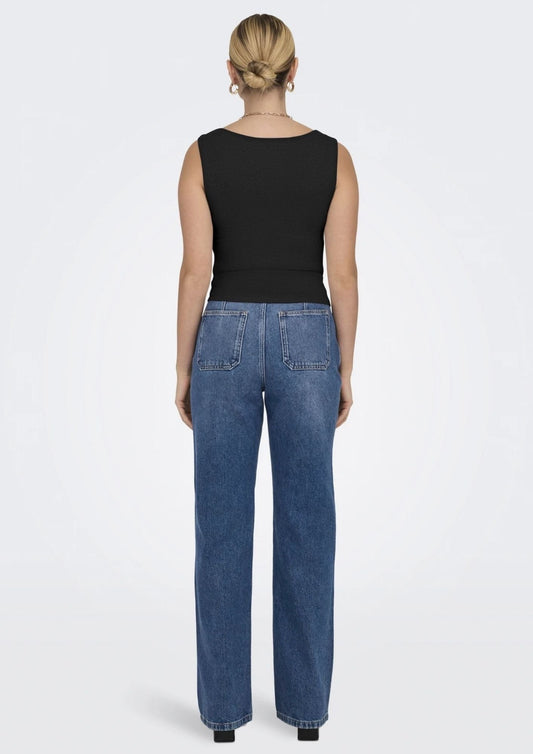 Only Canotta Donna Easy Nera