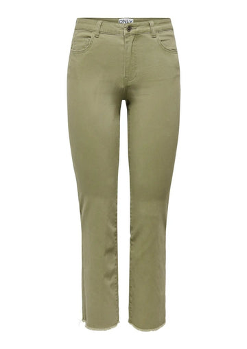 Only - Women's Kenya Olive Green Jeans