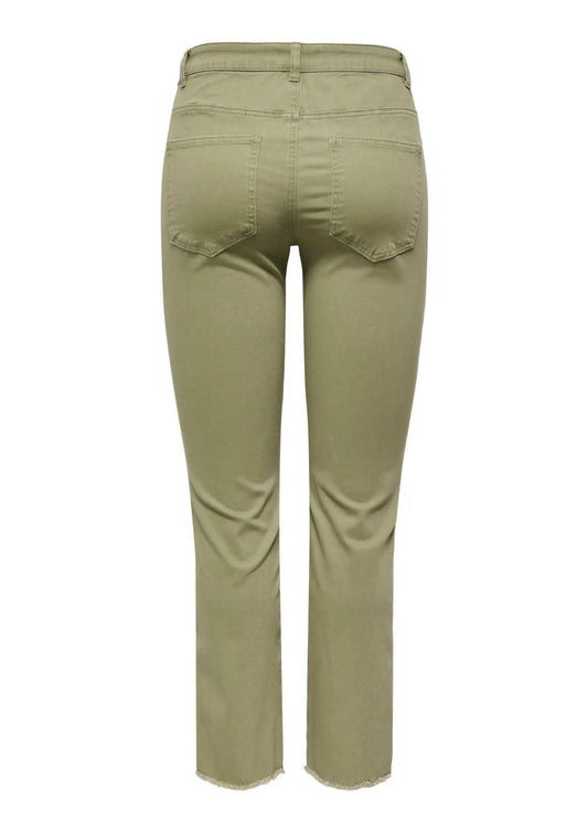 Only - Women's Kenya Olive Green Jeans