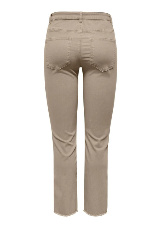 Only - Pantalone Donna Silver Mink
