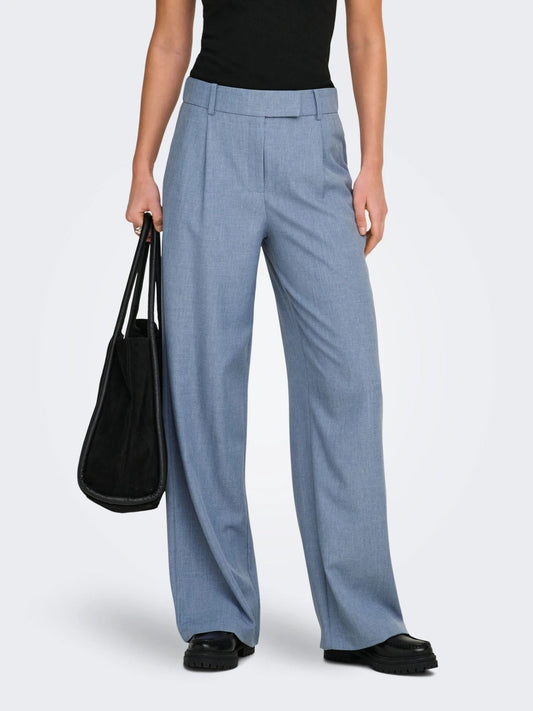 Only - Women's Trousers Vintage Indigo Straight Fit Linda