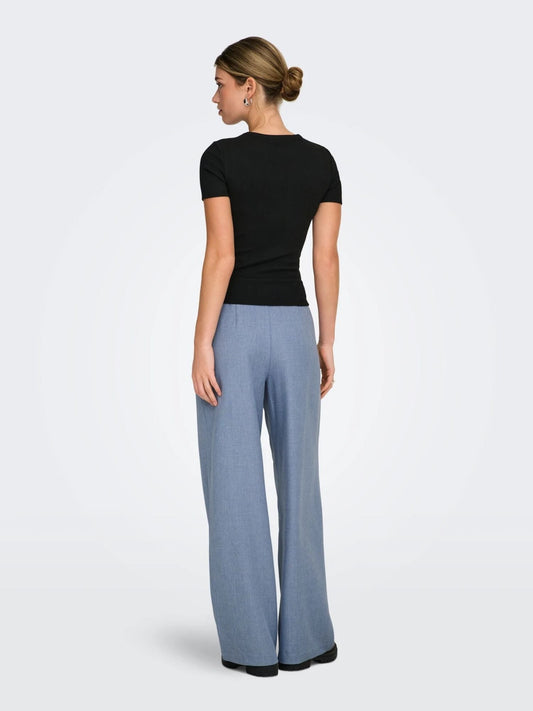 Only - Women's Trousers Vintage Indigo Straight Fit Linda